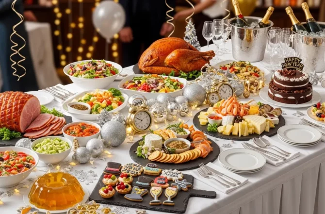 Buffet para Ano Novo​