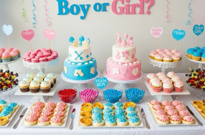 Buffet para Chá Revelação​