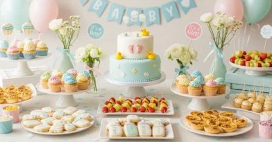 Buffet para Chá de Bebê