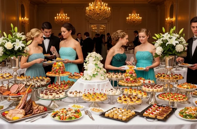 Buffet para Festa de Debutante​