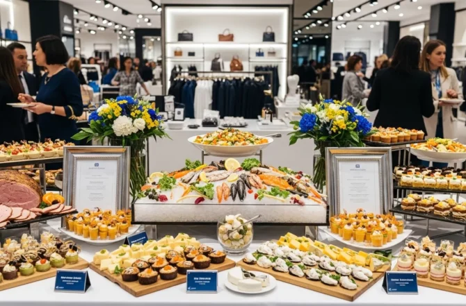 Buffet para Inauguração de Loja​