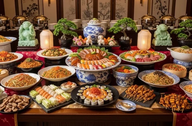 Buffet para Missa Oriental
